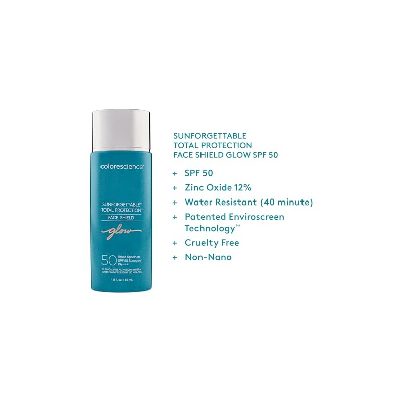 Colorescience Sunforgettable Total Protection Face Shield Glow SPF 50, 55ml