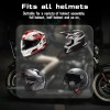Fodsports M1-S PRO 2000m 10 Riders Motorcycle Helmet Intercom Motorbike
