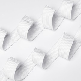 Elastic Band for Sewing, 3/4 Inch x 12 Yard High Elasticity Sewing Elastic Bands for Waistbands Pants Clothes and Crafts DIY, White