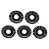 uxcell Rheostat Variable Transformer Potentiometer Control Dial Face Plate 5pcs
