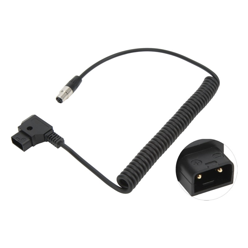 D TAP Male to 4 Pin Mini XLR Adapter Power