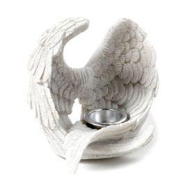 Puckator Wings of the Heart Angel Wings Ashcatcher Incense Sticks & Cone Burner - Zen Meditation Gifts - Incense Holders For Cones - Spiritual Gifts Incense Burner Gifts For Men And Women Ashcatcher