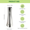 Silver Flower Vases for Centerpieces, 304 Stainless Steel Bud Vases,