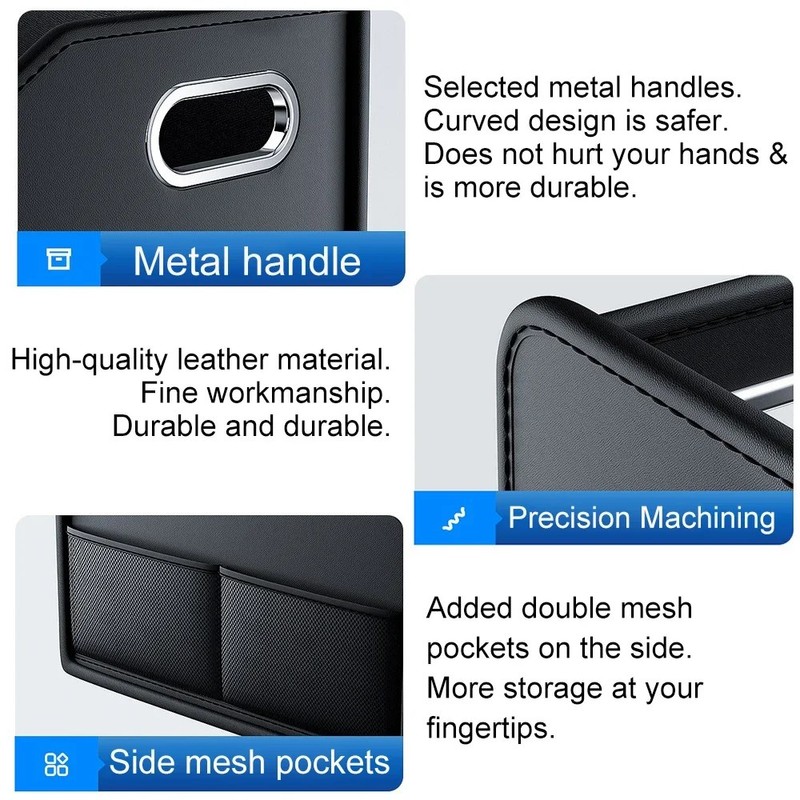 OrganiMax Car Trunk Organizer Collapsible Waterproof