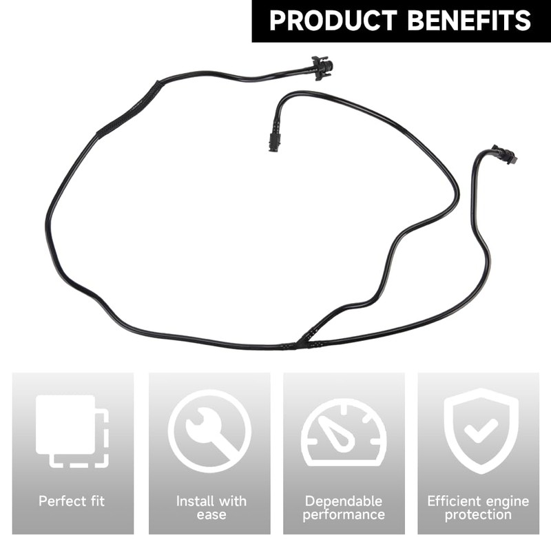 High-Performance Coolant Overflow Hose for Ford Escape SE, Titanium 2.0L