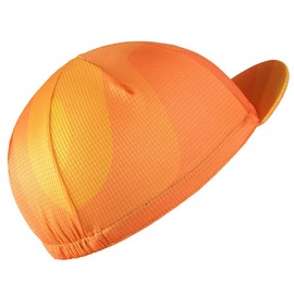 CATENA Men's Outdoors Sports Cycling Cap Bike Skull Breathable Sun Caps Riding Hat for Men, Orange-39, One Size