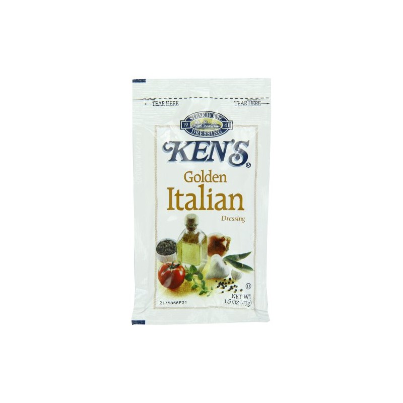 Ken's Golden Italian Dressing, 1.5 oz, 60 count