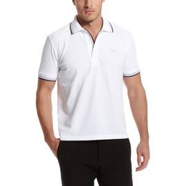 BOSS Men's Paddy Polo Shirt, White, 3XL