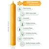 Eika Premium 100% Beeswax Tree Candles - Pack of 20