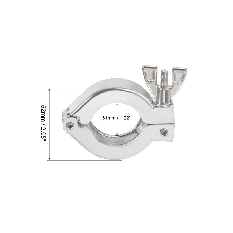 PATIKIL KF-25 Vacuum Clamp 1 Piece Aluminum Alloy Durable Single