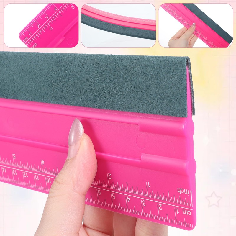 Professional Large Squeegee for Vinyl, 12 Inch Craft Squeegee with