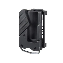 Tajima SF-LHLD Safety System, Rear Holder, For Left Use, Lightweight Resin Type, Easy to Put on and Take off, Can be Attached to Belt Afterwards, Easy to Reassemble the Waist Tools, Just Choose the