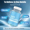 Biotina Gomitas Cabello Piel Uñas Arándano 5100 Mcg Vegan