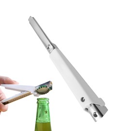 Adjustable Can Opener for Seniors, Adjustable Jar Opener, Screw Lid Opener, Effortless Multifunctional Lid Opener for Screw Jars, Manual Arthritis Bottle Opener for Seniors Weak (B)