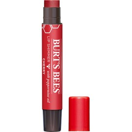 Burt's Bees - Brillo labial hidratante 100% natural, color cereza, 1 tubo