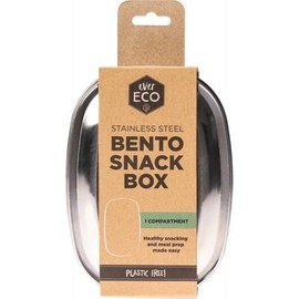 Ever Eco Stainless Steel Bento Snack Box 1 Compartment