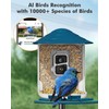 Dzees Smart Bird Feeder with Camera, Bird Feeder Camera Wireless