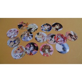 Unbranded Pre Cut One Inch Bottle Cap Images Anime Characters - photo, 25 images