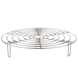 Cabilock Round Steamer Steamer Stainless Steel Cookware Steamer Rack Stand Trivet for Pressure Cooker