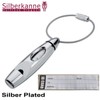 SILBERKANNE Key Ring Whistle 11 x 1.5 x 1.5 cm