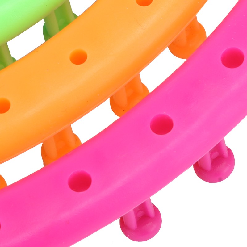 Circle Round Knitting Looms Set Craft Kit Tool with Hook