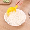 Kichvoe Cuchara Para Servir Arroz Antiadherente Alimenticio Pp Amarillo 1
