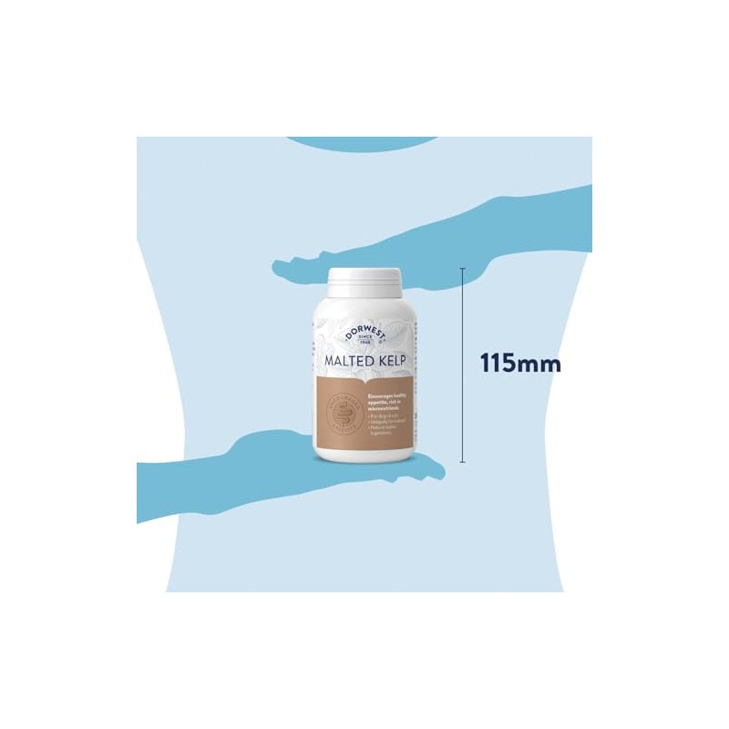 Dorwest Herbs Malted Kelp Tablets for Dogs and Cats 200