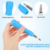 Video Doorbell Screwdriver, Double-Ended Screwdriver Bits with Handle, T6 and