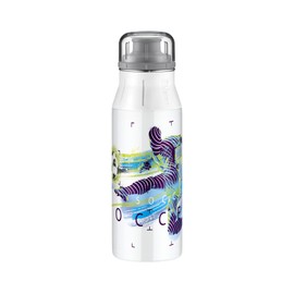 Alfi Stainless steel drinking bottle elementBottle 600 ml, stainless steel bottle completely leak-proof for carbonated dioxide (Bisphenol A), bottle for children