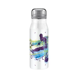 Alfi Stainless steel drinking bottle elementBottle 600 ml, stainless steel bottle completely leak-proof for carbonated dioxide (Bisphenol A), bottle for children