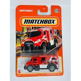 Matchbox 2022 - MBX Armored Truck - RED - 85/100 - Continental Security Transport - Mint/NrMint Ships Bubble Wrapped in a Box