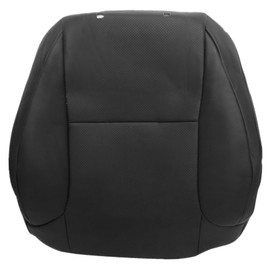 NLQR Front Driver Side Top Back Replacement Seat Cover Black Perforated Microfiber Leather Compatible with Lexus GX460 2010 2011 2012 2013 2014 2015 2016 2017