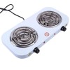 Electric Camping Double Burner Hot Plate Portable Heating Cooking Stove