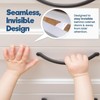 Upgraded Invisible Baby Proofing Cabinet Latch Locks (10 Pack) -
