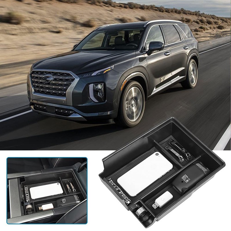 Salusy for 2022 2021 2020 Hyundai Palisade Accessories,Center Console Organizer