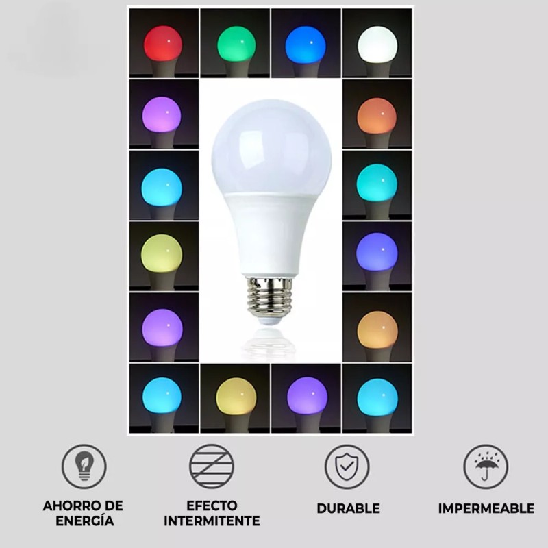 EGTMA Led Rgbw De Control Remoto 5w