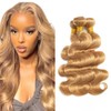 #27 Bundles Human Hair Blonde Body Wave Bundles 24 26