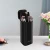 Perfeclan Stationery Brush Container Automatic Makeup Brush Holder Travel Multipurpose