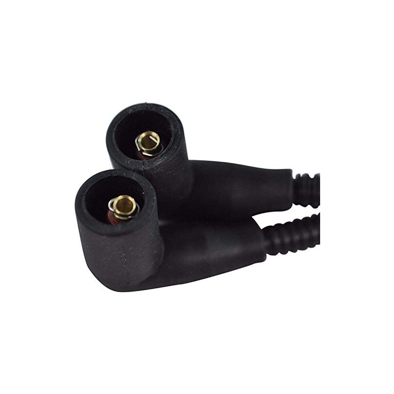 Ignition Coil Spark Plug Caps and Wires (Pair) – Fits