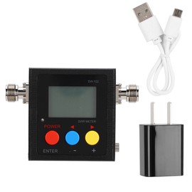 SW102 Metal Portable UV Double Digital Display Antenna Frequency Tester Standing Wave Meter