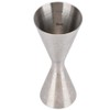 Haofy Jigger de Cóctel de Acero Inoxidable 30ml / 45ml,