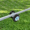 6.3" Sliding Gate Kit Rolling Gate Hardware Kit,2 Pipe Track