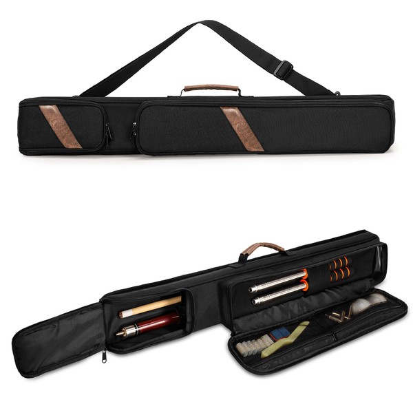 Rexmica 1x1 Billard Queue Tasche für bis zu 1 Unterteile