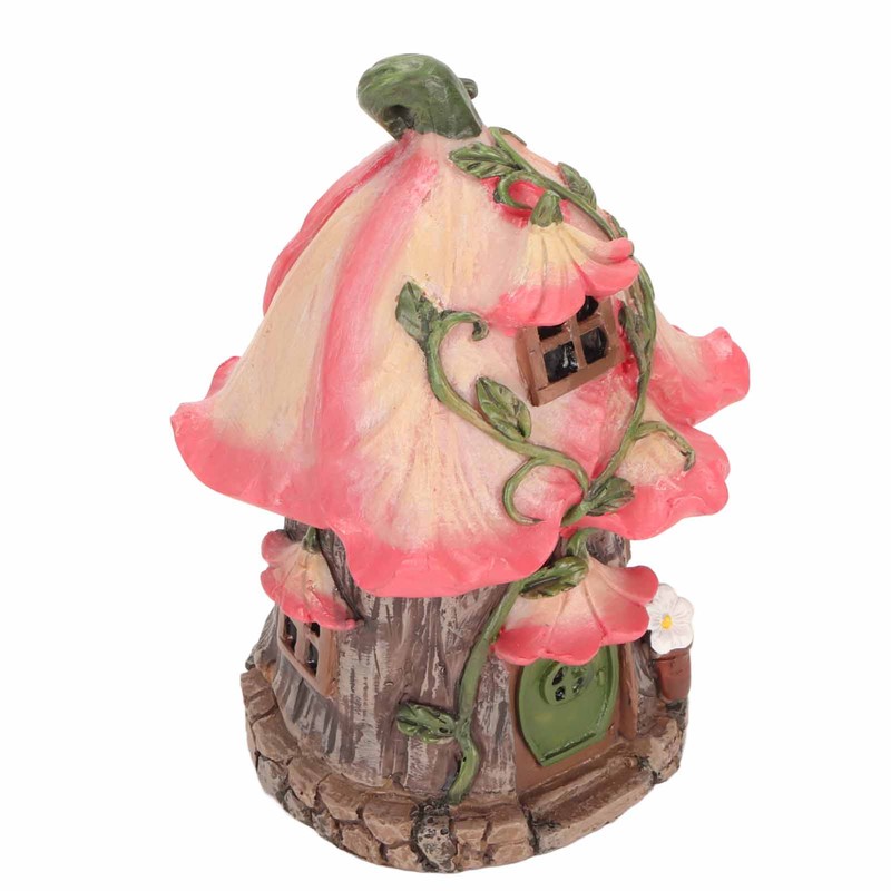 Gnome Fairy House Resin Dustproof Waterproof Garden Gnomes House Figurine