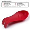 MSY BIGSUNNY Silicone Spoon Rests, Cooking Utensils Holder for Kitchen