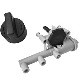 MCAMPAS Spark Rotary Ignitor with Knob Replacement for Gas Grill.Range Stove Oven - Manual Rotary Spark Generator (3 Outlet)