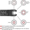 31Pcs Oscillating Saw Blades Multitool Blades Universal Oscillating Tool Blades