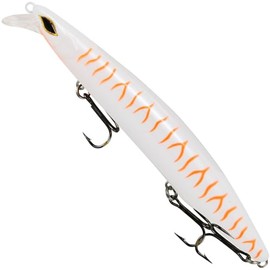 Seika Pro Nightveit Junior Wobbler 12.5 cm 19 g – Zander Wobbler, Colour: Orange Killer
