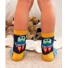 Jefferies Socks Boys Dinosaur Pirate Robot Alien Zombie Pattern Crew