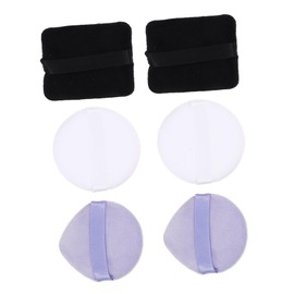 WOONEKY 6pcs Comfortable Powder Puff Soft Makeup for Versatile Cosmetic Tools for Foundation and Application Easy Daily Use